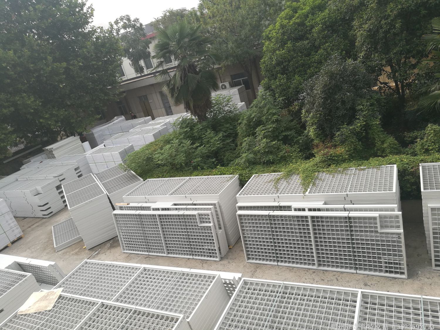 玻璃鋼通風(fēng)墻-電解鋁/碳素廠車間使用，耐腐蝕高溫
